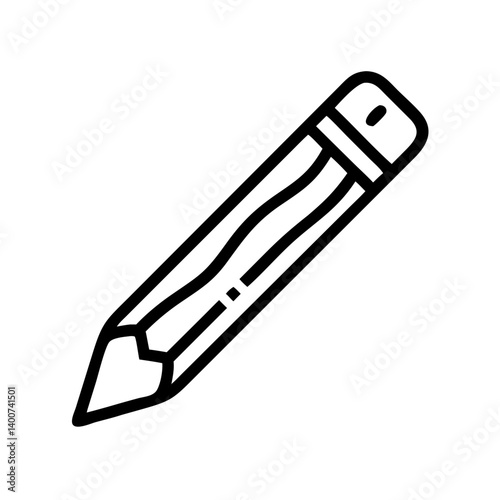 Pencil icons symbolize creativity and artistic expression. Essential for drawing, writing, and educational themes, these designs reflect the art of communication through simple tools.