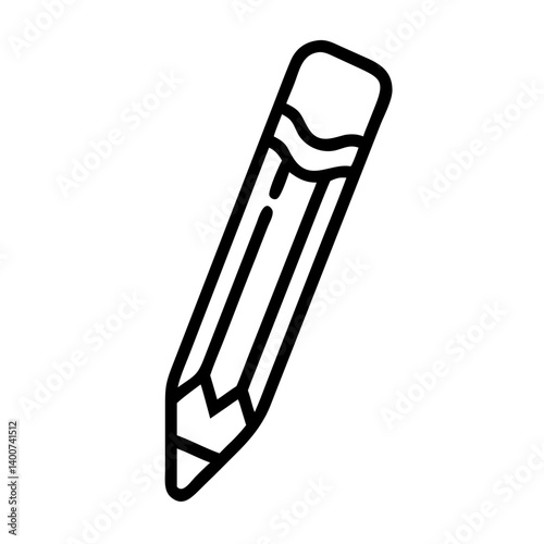 Pencil icons symbolize creativity and artistic expression. Essential for drawing, writing, and educational themes, these designs reflect the art of communication through simple tools.