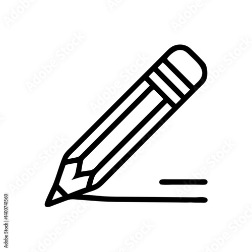Pencil icons symbolize creativity and artistic expression. Essential for drawing, writing, and educational themes, these designs reflect the art of communication through simple tools.
