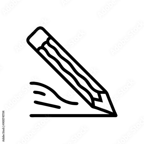Pencil icons symbolize creativity and artistic expression. Essential for drawing, writing, and educational themes, these designs reflect the art of communication through simple tools.