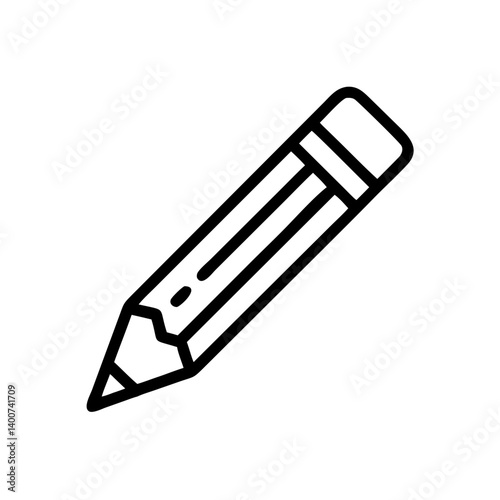 Pencil icons symbolize creativity and artistic expression. Essential for drawing, writing, and educational themes, these designs reflect the art of communication through simple tools.
