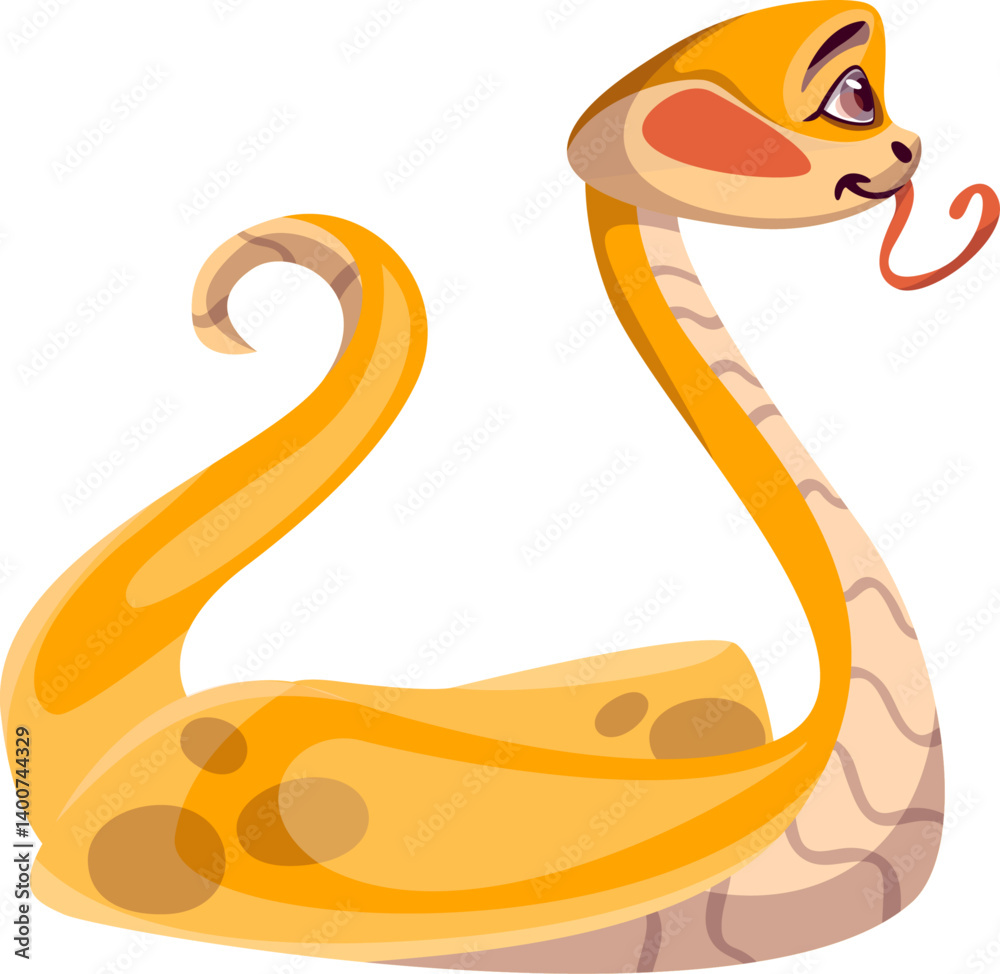 Fototapeta premium Cute Snake
