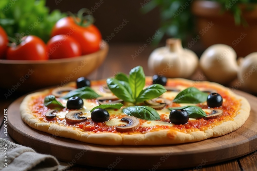 Hot pizza cheese crust seafood topping sauce vegetables delicious fast food Hot pizza cheese crust seafood topping sauce vegetables delicious fast food
