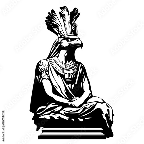 Horus – The falcon-headed god of kingshi