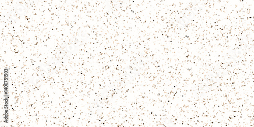 Abstract white and brown quartz surface seamless pattern terrazzo background. old surface of stone terrazzo floor background. white paper texture. overlay pattern terrazzo flooring texture	
