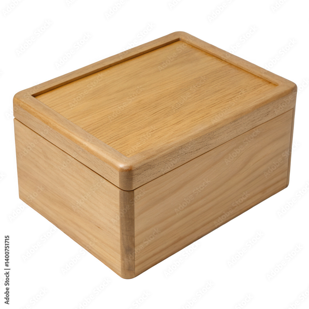 Simple Wooden Storage Box Clean Lines, Unmarked Design, Perfect for Organization Simple Wooden Storage Box Clean Lines, Unmarked Design, Perfect for Organization
