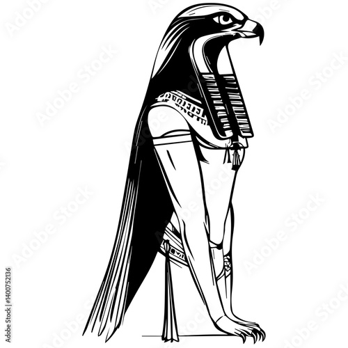 Horus – The falcon-headed god of kingshi
