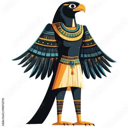 Horus – The falcon-headed god of kingshi