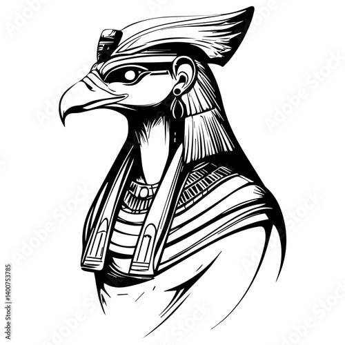 Horus – The falcon-headed god of kingshi