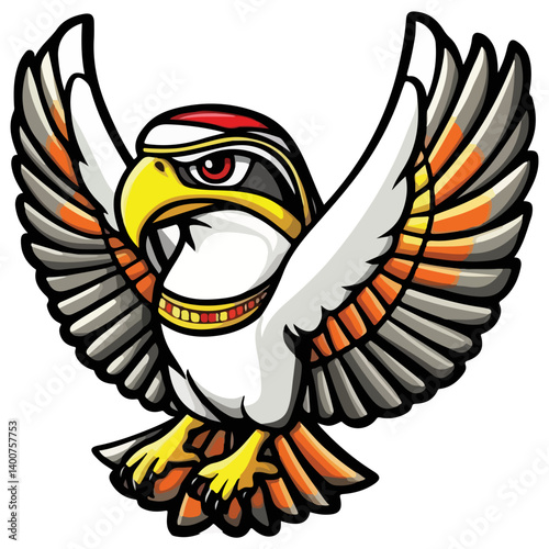 Horus – The falcon-headed god of kingshi