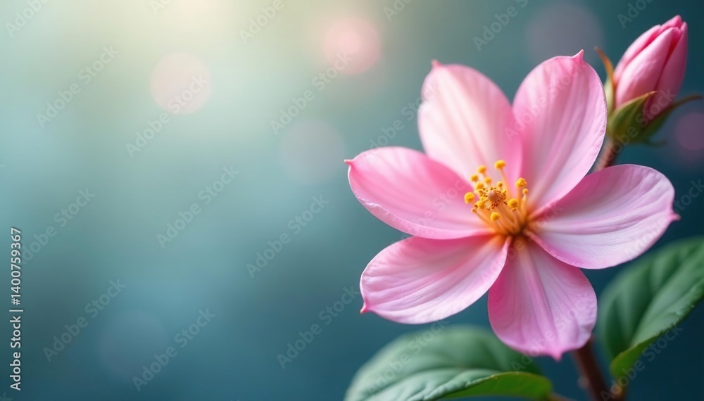 Delicate flower with soft curves and gentle details, flowers, blossom