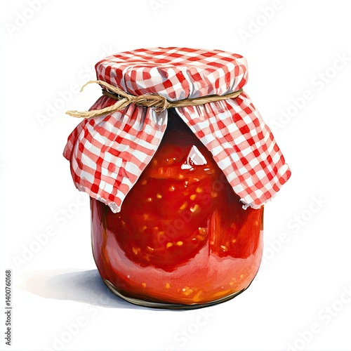 Jar of tomato sauce