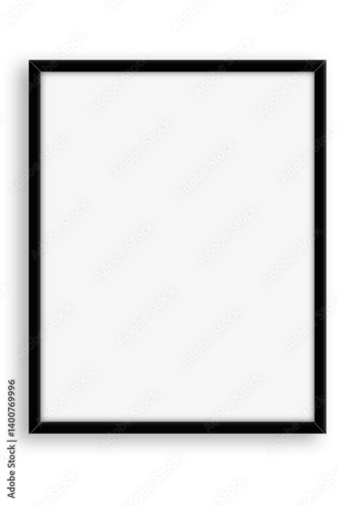 A blank picture frame, ready to display artwork or photographs. A blank picture frame, ready to display artwork or photographs.