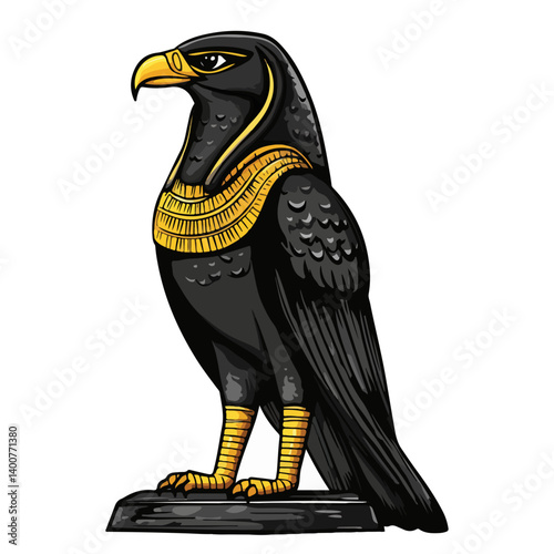 Horus – The falcon-headed god of kingshi