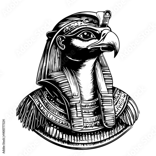 Horus – The falcon-headed god of kingshi