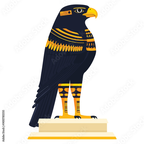 Horus – The falcon-headed god of kingshi