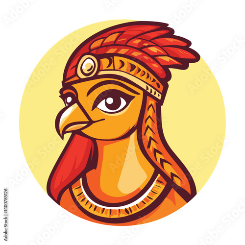 Horus – The falcon-headed god of kingshi