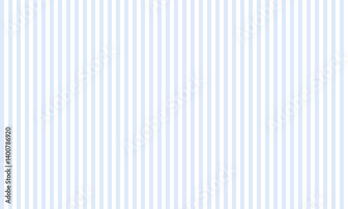 Blue and white vertical stripes background.