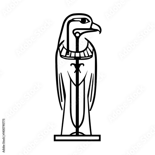 Horus – The falcon-headed god of kingshi