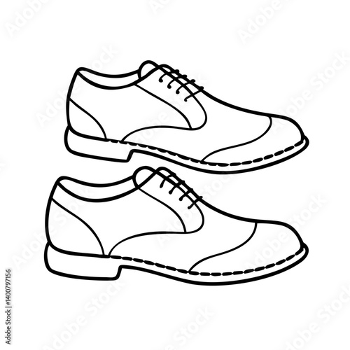 brogues icon, brogues vector illustration-simple illustration of brogues, perfect for brogues logos and icons