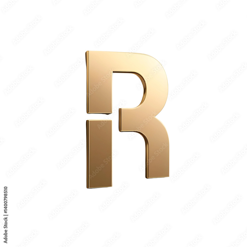 Futuristic and elegant letter R design in gold to bronze metallic gradient with minimalist geometric shapes and sharp symmetry ideal for modern branding and high end tech identity Futuristic and elegant letter R design in gold to bronze metallic gradient with minimalist geometric shapes and sharp symmetry ideal for modern branding and high end tech identity