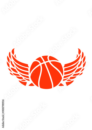 basketball aile ballon logo club