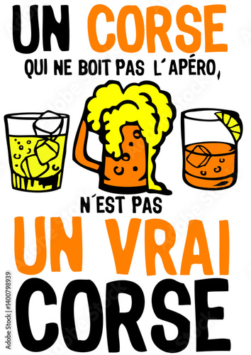corse apero boit pas vrai alcool biere humour