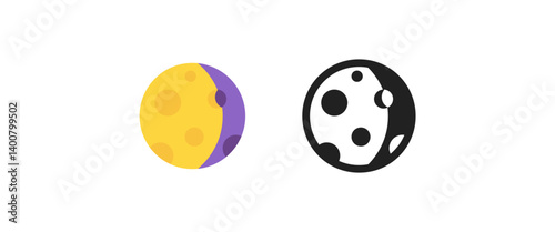 Yellow Moon Emoji
