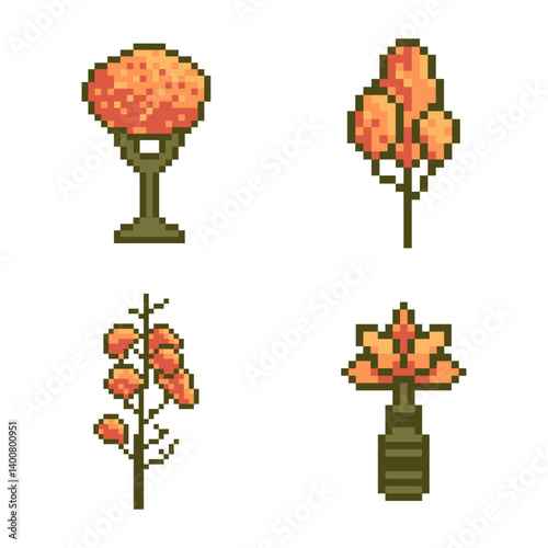 tree pixel art for your needs