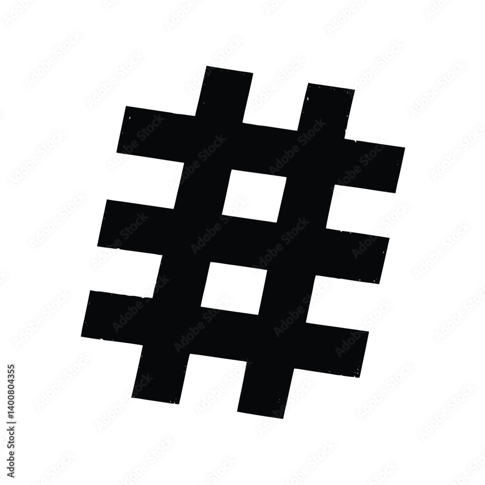 Obraz premium black and white cross