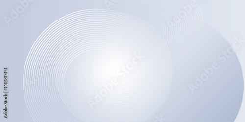 Abstract grey background with dynamic circle lines. vectore modern art