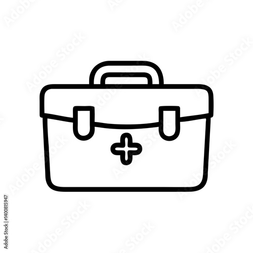 Icon of a doctorchest / first aid kit