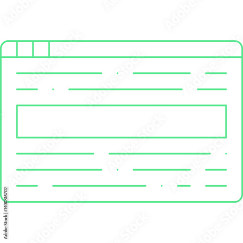 Reading Online icon single vector illustration