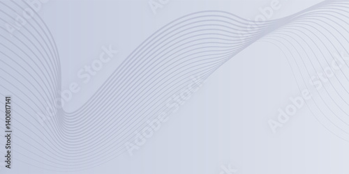 Modern abstract background with flowing lines. Digital future technology concept.simple