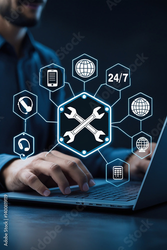 24 7 Digital IT and Customer Support System