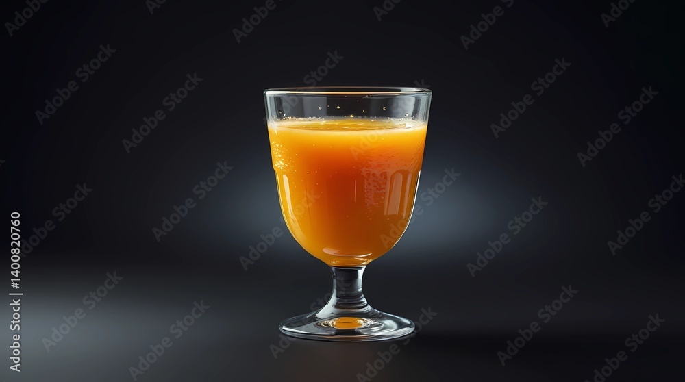 glass of orange juice