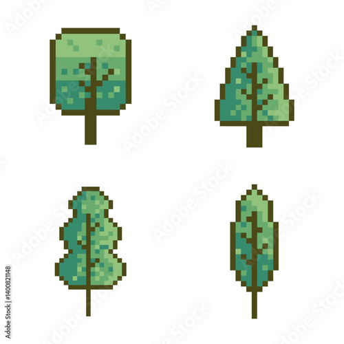 tree pixel art for your needs