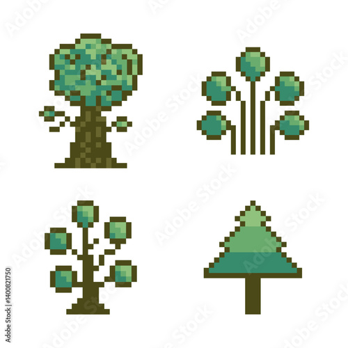 tree pixel art for your needs