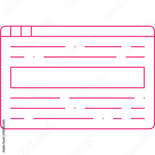 Reading Online icon single vector illustration