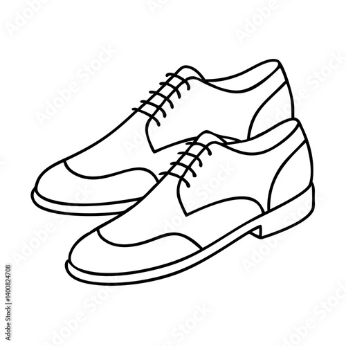 oxfords icon, oxfords vector illustration-simple illustration of oxfords, perfect for oxfords logos and icons