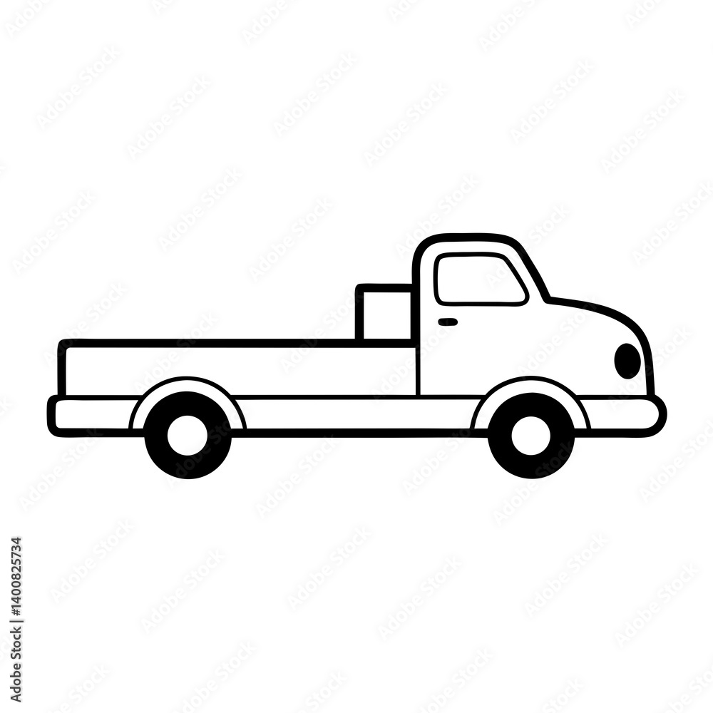 truck isolated on white truck isolated on white