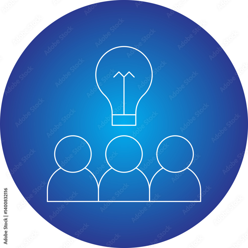 Sharing Ideas icon single vector illustration Sharing Ideas icon single vector illustration