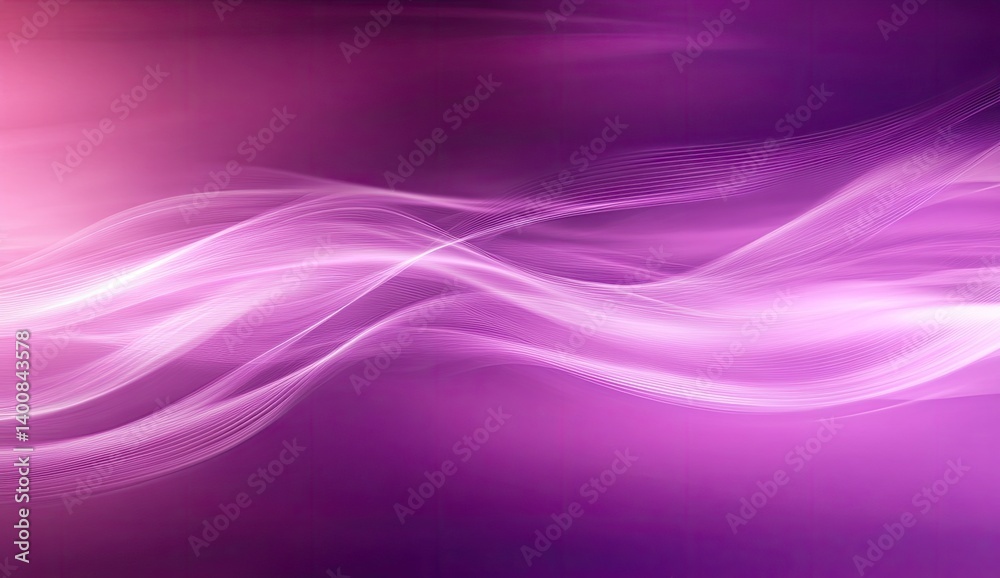 Abstract Flowing Purple and White Abstract Flowing Purple and White