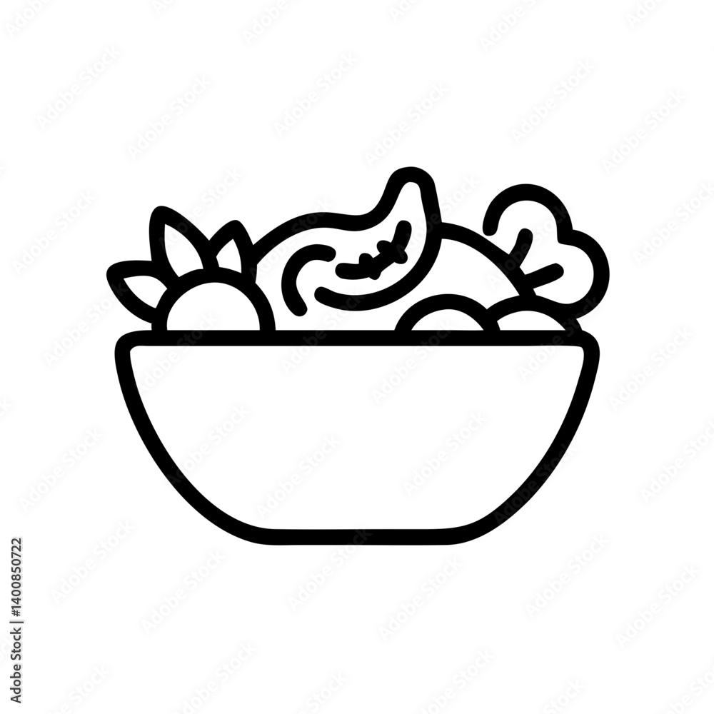 Fototapeta premium salad bowl