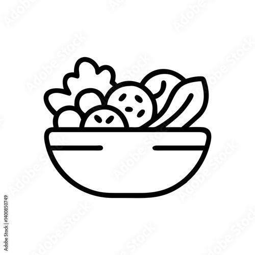 Wallpaper Mural salad bowl Torontodigital.ca