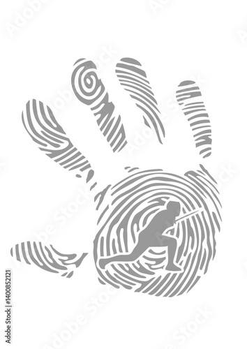escrime empreinte digitale