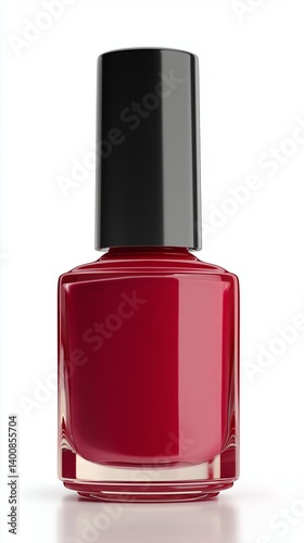 red nail polish