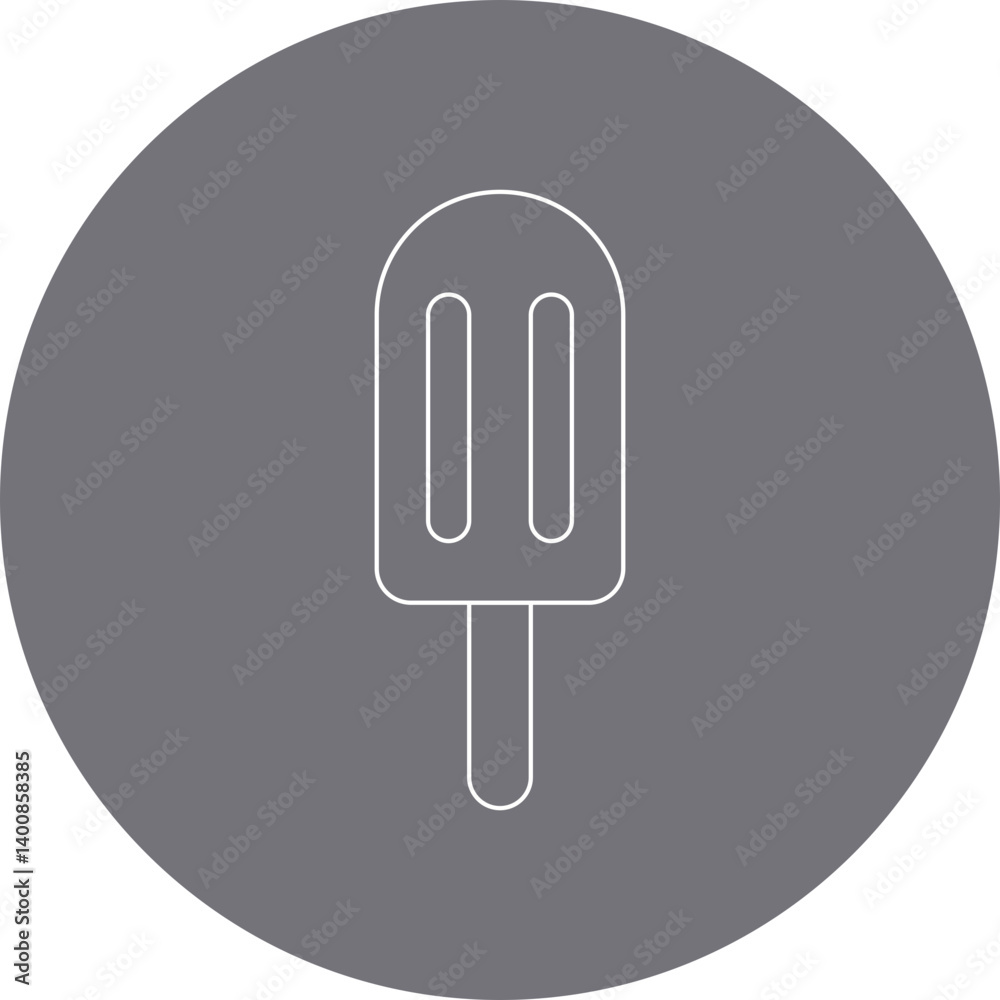 Ice Cream icon single vector illustration Ice Cream icon single vector illustration