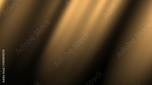 Loop sun light golden flare light effect on a black background. Sun light shine light effect seamless loop animation