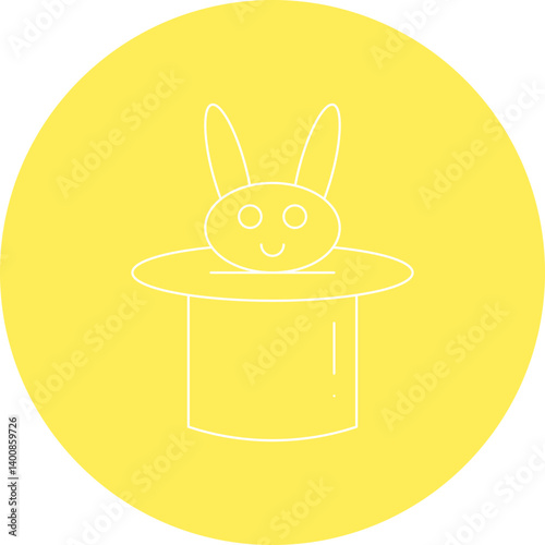 Magic Tricks icon single vector illustration